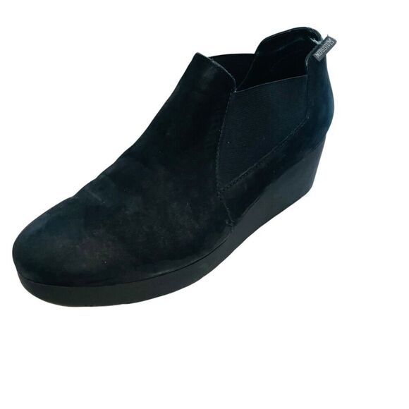 Mephisto | Air-Jet Tosca Chelsea Boot Suede Wedge Slip-On Black 8.5 | VGUC - Picture 4 of 12